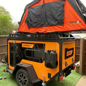 Orange Penpod Adventure Caravan